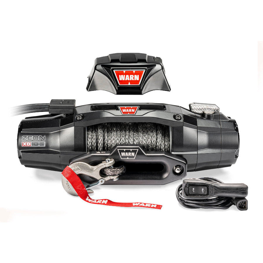 SEILWINDE WARN ZEON XD 10 12V 4.535 KG ZUGKRAFT INKL. KUNSTSTOFFSEIL