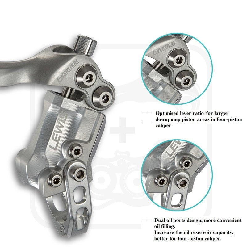 Lewis LV2 Radial Zylinder 2 Kolben hydraulische Scheibenbremse