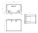 Victron Lithium-Batterie Smart 12,8V 330Ah LiFePO4 Bluetooth Uberwachung