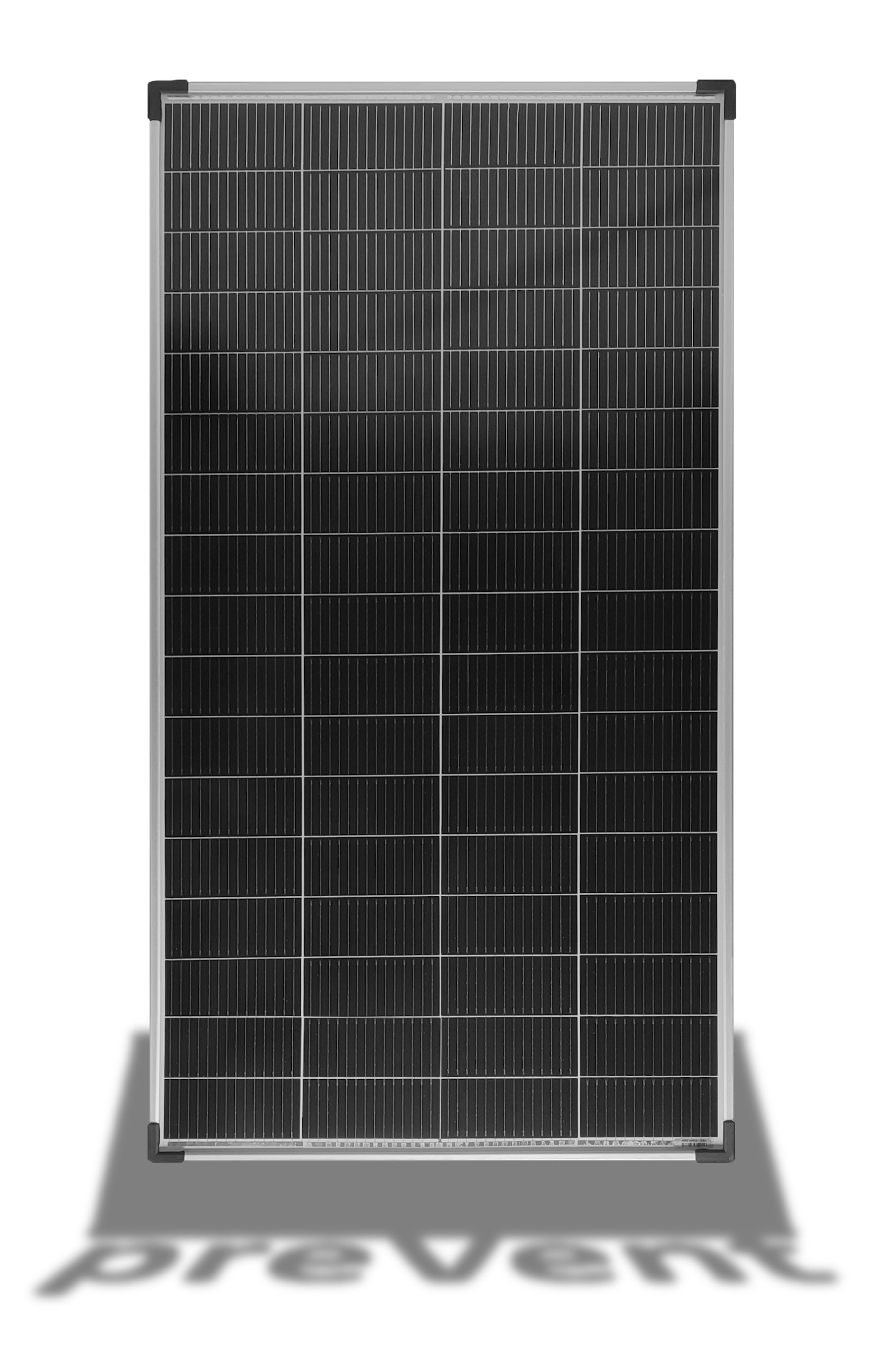 preVent Solarmodul 150 W monokristallin 72 Zellen - Multi-Busbar-Technik