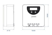 preVent MPPT Solarladeregler MC 2010 20A 12/24V MPPT-Technologie Wohnmobil