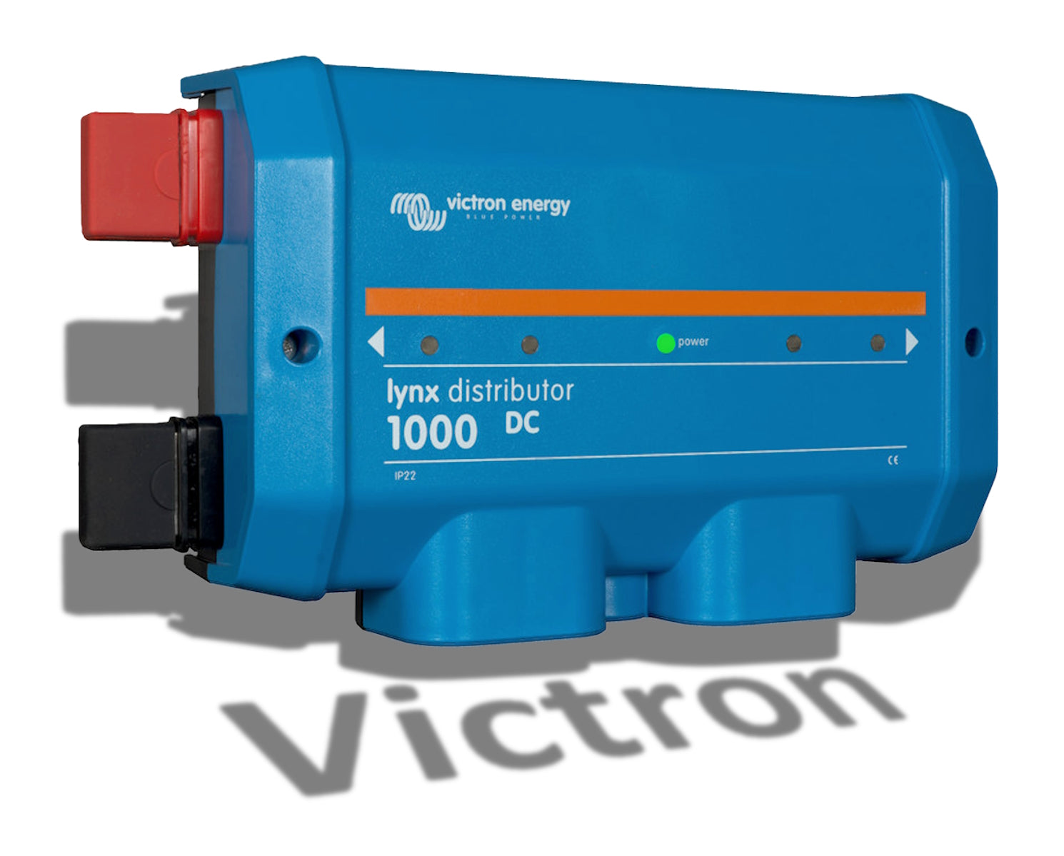 Victron Lynx Distributor M10 - modulare +/- Sammelschiene / 4 ges. Anschlüsse für Batterien o. Gleichstromgeräte