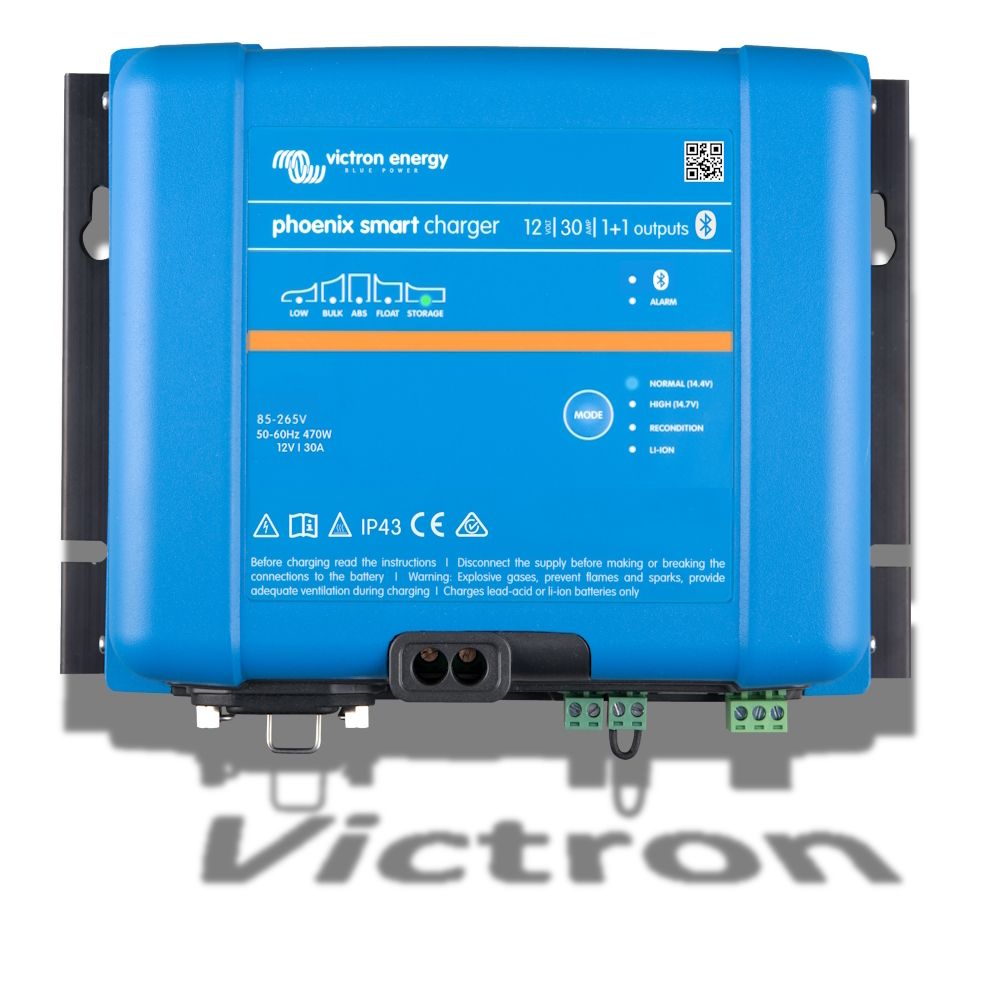 Victron Phoenix Smart IP43 Charger 12/30 (1+1) 120-240VBatterieladegerät - Ladegerät - mit Bluetooth