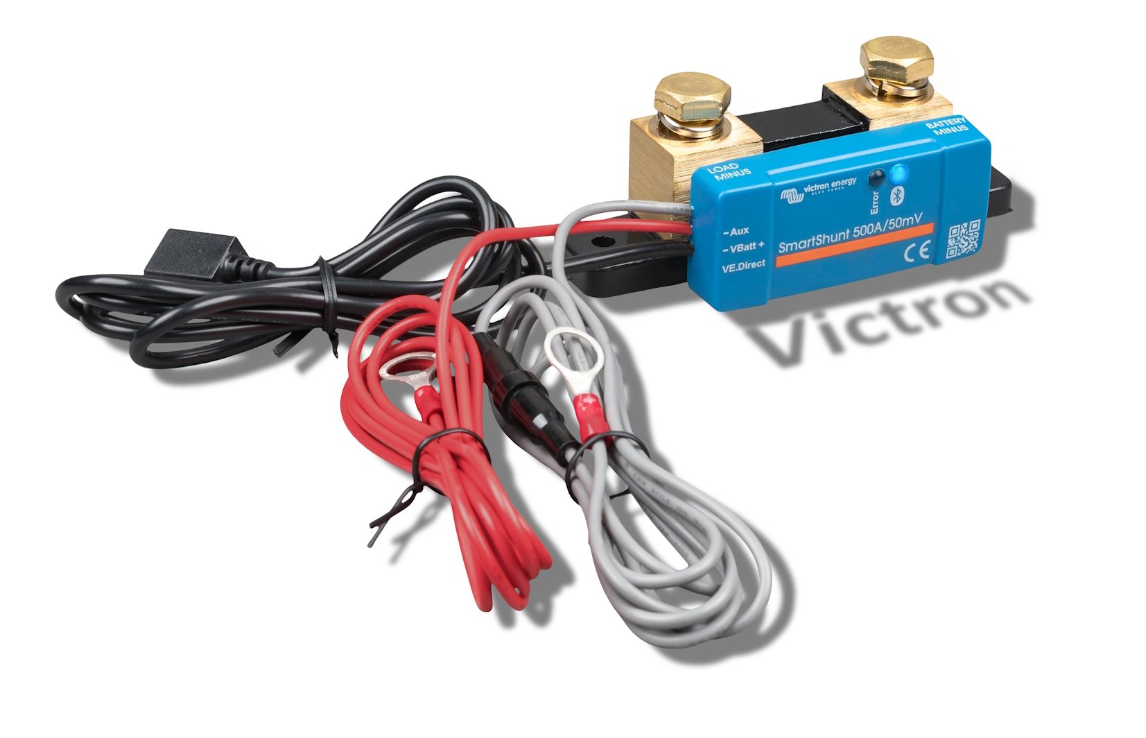 Victron SmartShunt IP65 500A/50mV / Batteriewächter / Batterie-Shunt / Schutz IP65