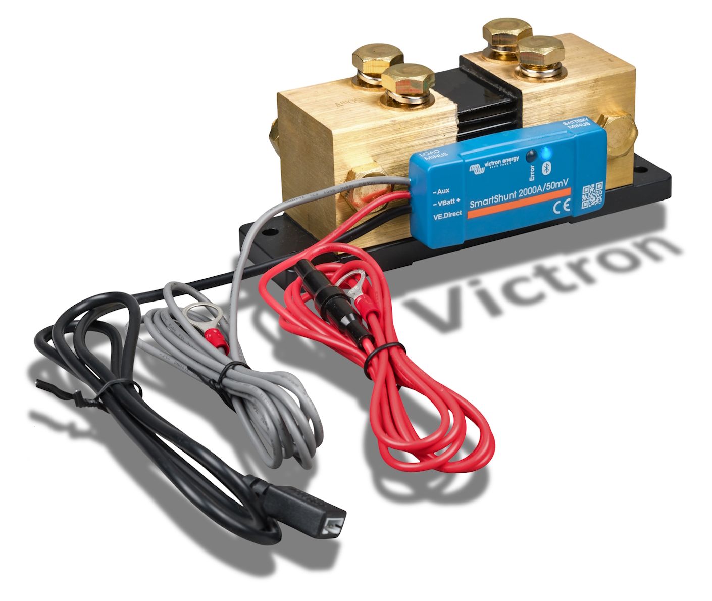 Victron SmartShunt IP65 2000A/50mV / Batteriewächter / Batterie-Shunt / Schutz IP65