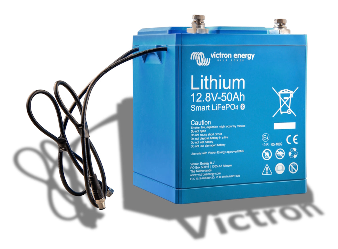 Victron Lithium-Batterie Smart 12,8V 50Ah LiFePO4 Bluetooth