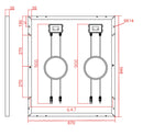 preVent Solarmodul 100W monokristallin 12V/24V - Multi-Busbar-Technik